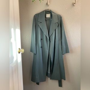 Everlane drape trench coat